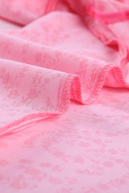 Floral Ruffle Short Sleeve Tee