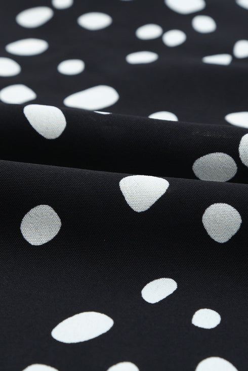 Floral Scalloped V Neck Short Sleeves Top