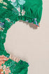 Floral Smocked Bodice Puff Sleeve Tiered Midi Dress