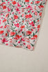 Floral Square Neck Puff Sleeve Ruffle Maxi Dress