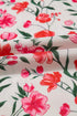 Floral Square Neck Puff Sleeve Ruffle Maxi Dress