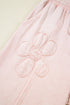 Flower Patch Washed Terry Cropped Wide Leg Pants