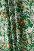 Flower Print Flutter Sleeve V Neck Sashed Ruffled Mini Dress