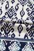 Flowy Bohemian Pattern Print High Waisted Wide Leg Pants