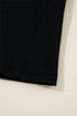 Flutter Sleeve Round Neck Relaxed Fit Woven Top