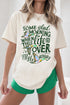 Flying Mallard Life Slogan Relaxed Graphic T Shirt