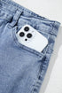 Foiled Star Patchwork Western Wide Leg Loose Jeans
