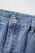 Foiled Star Patchwork Western Wide Leg Loose Jeans