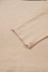 Foldover Off Shoulder Long Sleeve Stretch Viscose Fitted Top