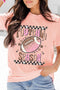 Football Season Graphic Print Short Sleeve Relaxed Shirt