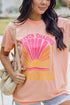Forever Chasing Sunset Oversized Graphic Crew Neck Shirt