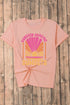 Forever Chasing Sunset Oversized Graphic Crew Neck Shirt