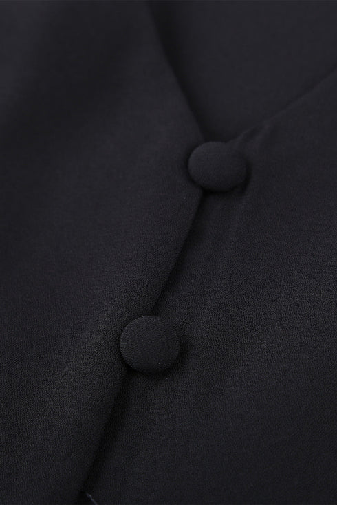 Forever Tonight Button Tie Top