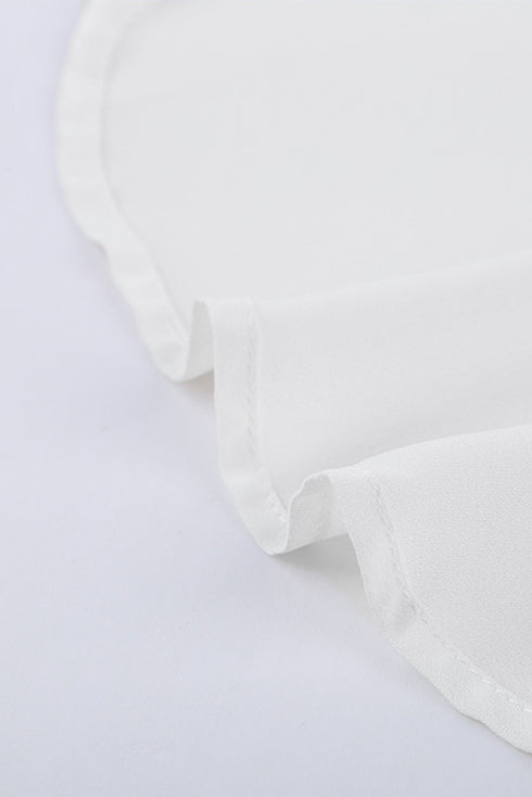 Forever Tonight Button Tie Top