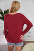 French Terry Cotton Blend Pullover Sweatshirt