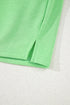 French Terry Drawstring Elastic Waist Pocket Mini Skort