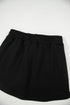 French Terry Drawstring Mini Skort with Pockets