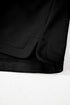 French Terry Zipped Collar Sleeveless Drawstring Waist Mini Dress