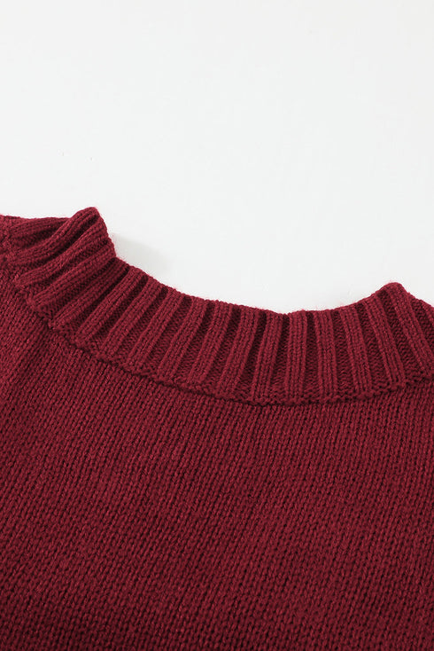 Front Pocket And Buttons Closure Cardigan