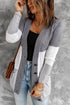 Front Pocket And Buttons Closure Cardigan