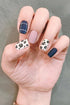 Frosted Finish Wild Animal Print Adhesive Gel Nail Stickers