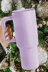 Frosted Metal Alloy Vacuum Insulated Straw Tumbler