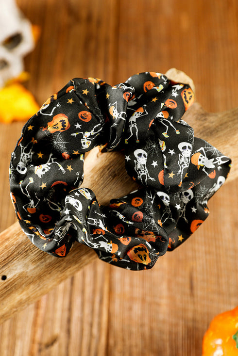 Fun Graphic Print Elastic Cloth Hair Scrunchie