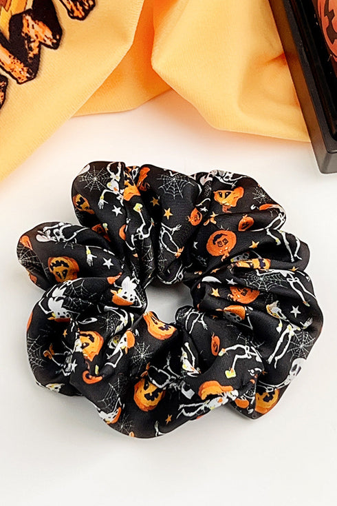 Fun Graphic Print Elastic Cloth Hair Scrunchie
