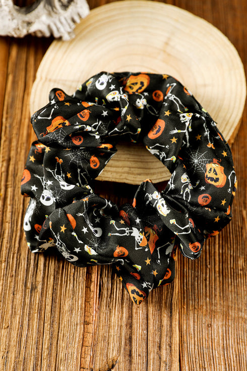 Fun Graphic Print Elastic Cloth Hair Scrunchie