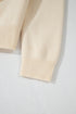 Fuzzy Knit Tie Front Long Sleeve Cardigan