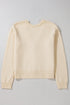 Fuzzy Knit Tie Front Long Sleeve Cardigan