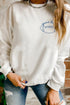 Game Day Football Graphic Crew Neck Sweatshirt