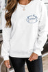 Game Day Football Graphic Crew Neck Sweatshirt