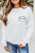 Game Day Football Graphic Crew Neck Sweatshirt