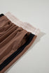 Geometric Block Pattern Trim Detail Pant Set