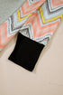Geometric Chevron Sleeve Stretch Comfort Top