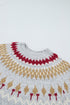 Geometric Detail Round Neck Alpine Inspired Layering Sweater