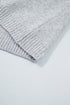 Geometric Detail Round Neck Alpine Inspired Layering Sweater
