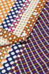 Geometric Mixed Print Collared Button Down Shirt