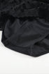Geometric Openwork Drawstring Waist Swim Cover Up Shorts