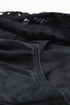 Geometric Openwork Drawstring Waist Swim Cover Up Shorts