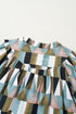 Geometric Pattern Lightweight Woven Button Down Shirt