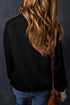 Geometric Pattern Textured Knit Quarter Zip Pullover