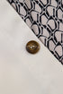 Geometric Print Patchwork V Neck Short Sleeve Plus Size Blouse
