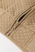 Geometric Textured Pattern Baseball Collar Jacket