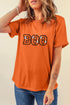 Ghost And Spider Web Graphic Short Sleeve Tee