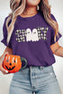 Ghost Round Neck Short Sleeve Graphic T Shirt