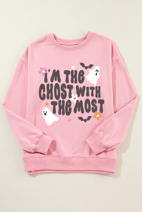 Ghost With The Most Graphic Crewneck Sweatshirt