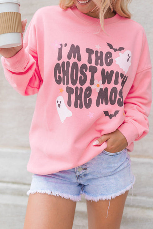 Ghost With The Most Graphic Crewneck Sweatshirt