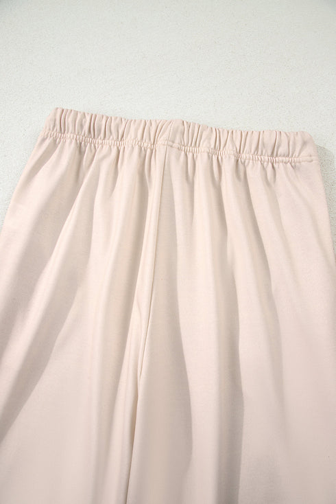 Gingerbread Bakery Graphic Print Long Sleeve Lounge Set